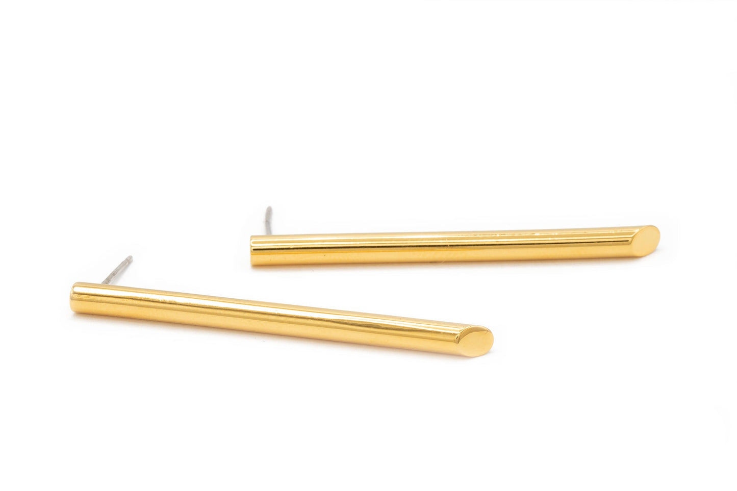 Golden Nails Earrings -earrings- Lindsey Snell