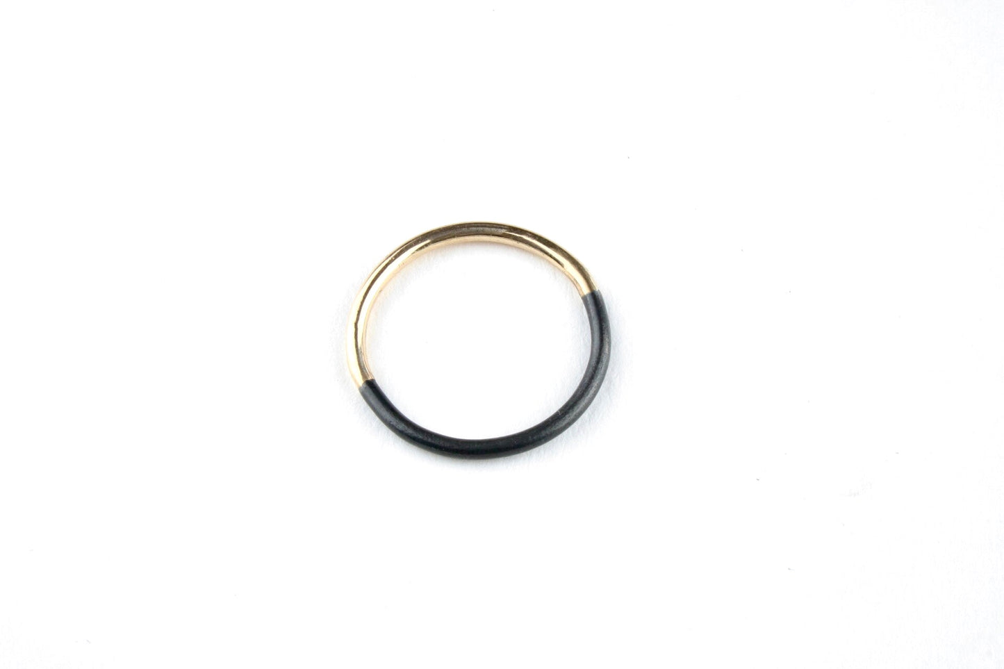 50/50 Ring in Gold and Steel -rings- Lindsey Snell