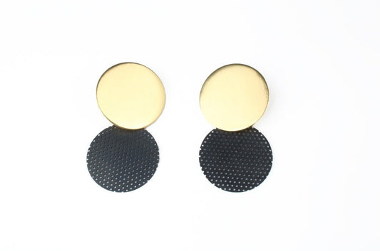 Double Dot Earrings -earrings- Lindsey Snell