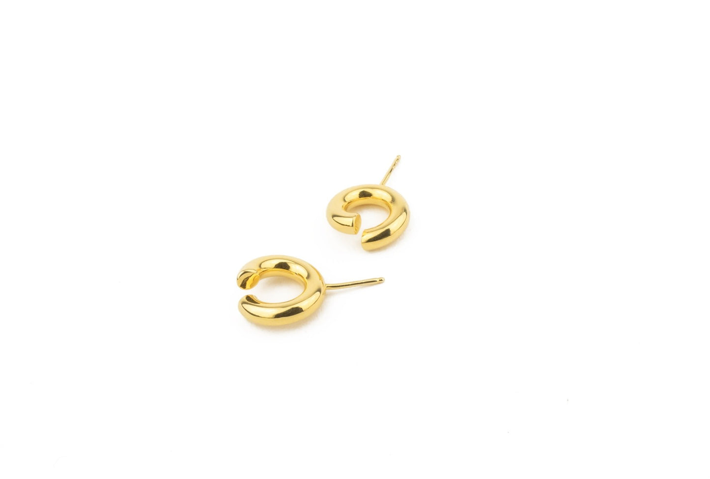 Golden Curl Earrings -- Lindsey Snell