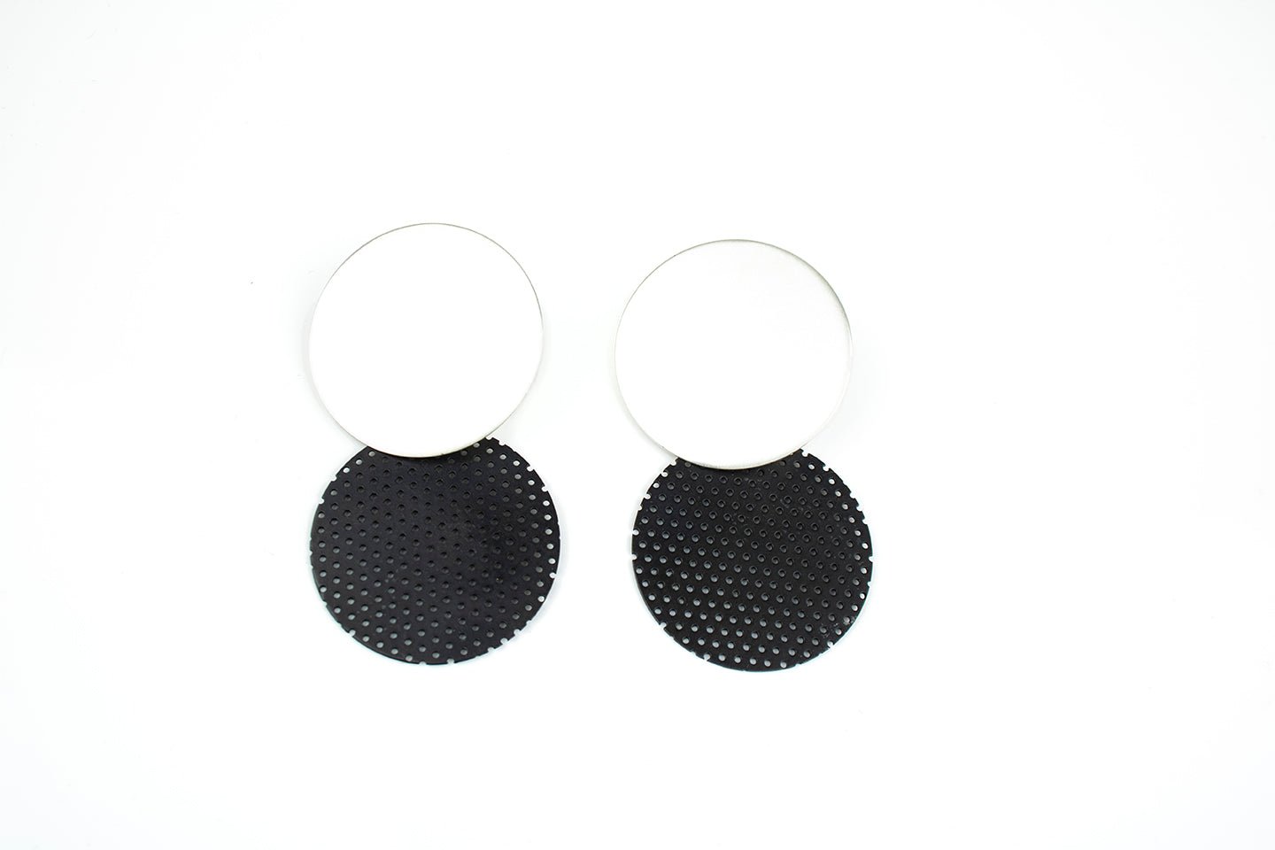Mini Double Dot Earrings -earrings- Lindsey Snell